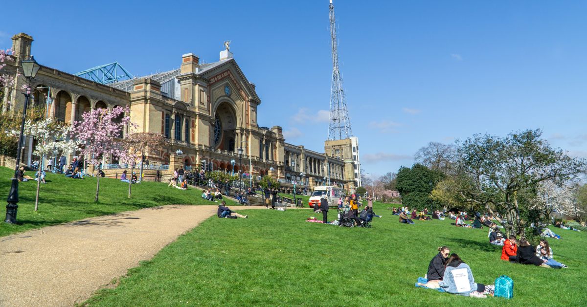 Alexandra Palace and Park, North London