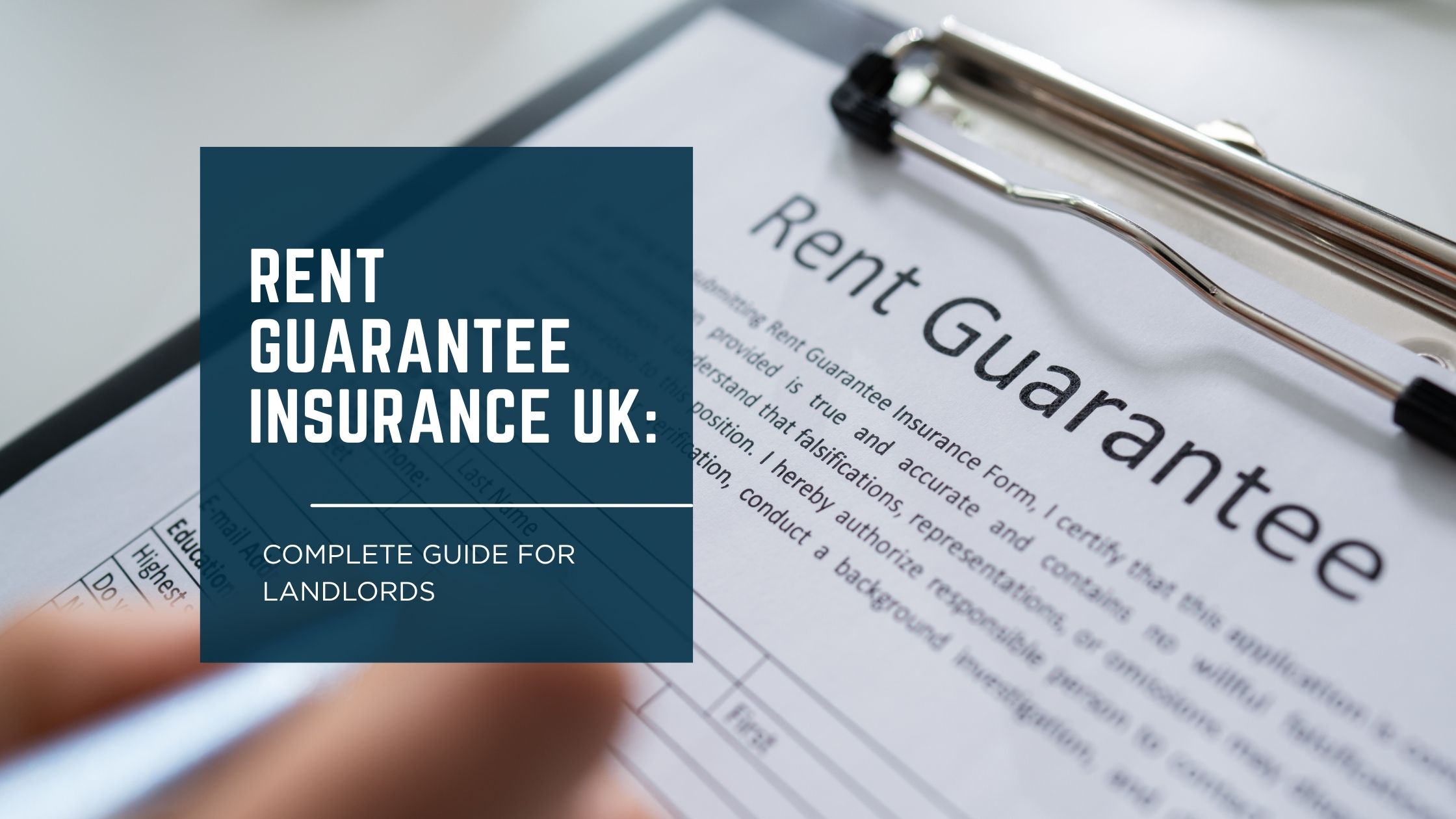 Rent Guarantee Insurance