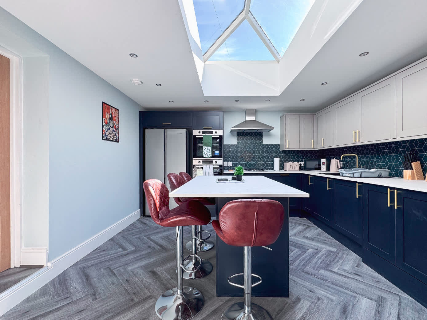 Kitchen in a Harrogate aparthotel