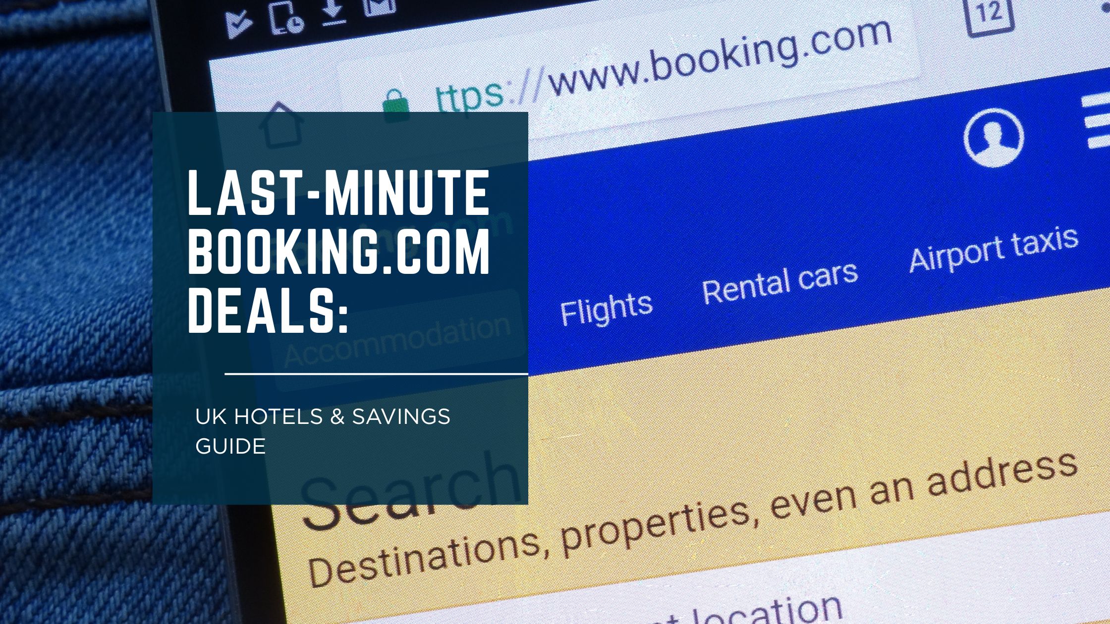 Last-Minute Booking.com Deals